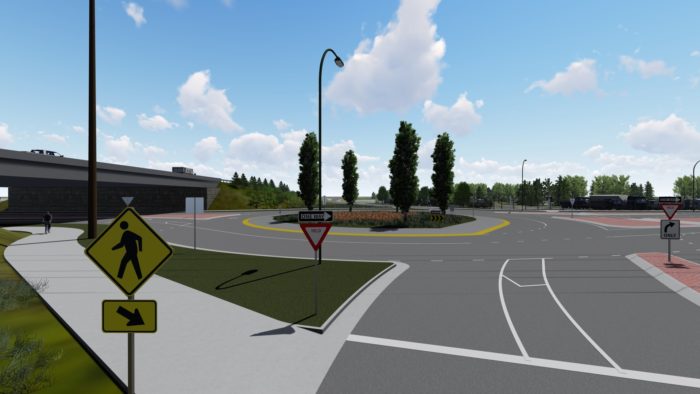 Animation of a Roundabout